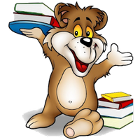 a back to school bear